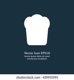 Vector illustration of bread icon