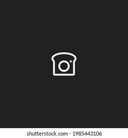 vector illustration of bread photography