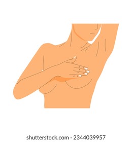 vector illustration of Breast Cancer Care concept