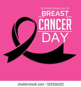 Vector illustration for Breast Cancer Day Background.