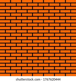 vector illustration of a brick wall for background. available in eps10