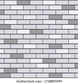 Vector illustration of a brick wall. Texture for use in decor, as a background for the interior, lettring, mocap, banner