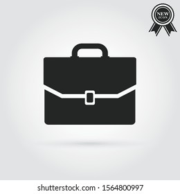 Vector illustration of briefcase icon.