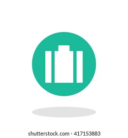 Vector illustration of briefcase icon