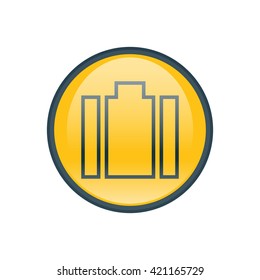 Vector illustration of briefcase icon