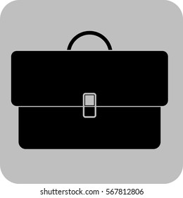 Vector Illustration of Briefcase Icon
