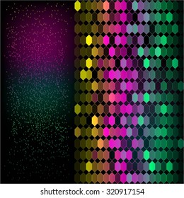 Vector illustration of Bright abstract background