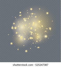 vector illustration. bright beam of light graphic element for the design of brochures, posters, flyers. vector magic light. white flash silver. Without background.