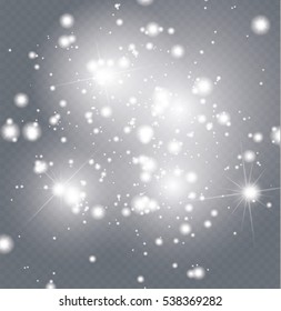 vector illustration. bright beam of light graphic element for the design of brochures, posters, flyers. vector magic light. white flash silver. Without background.
