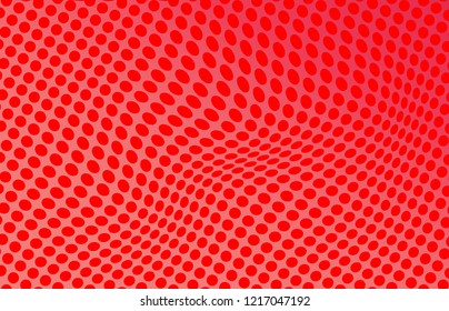 Vector illustration of bright color abstract pattern background with line gradient texture for minimal dynamic cover design. red color placard poster template