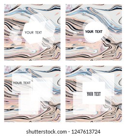 Vector illustration of bright color abstract pattern background with line gradient texture for minimal dynamic cover design. Poster, flyer, templat, magazine, web