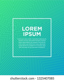 Vector illustration of bright color abstract pattern background with line gradient texture for minimal dynamic cover design.