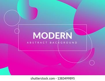Vector illustration of bright color abstract pattern background