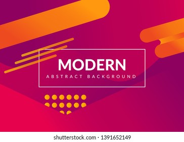 Vector illustration of bright color abstract pattern background