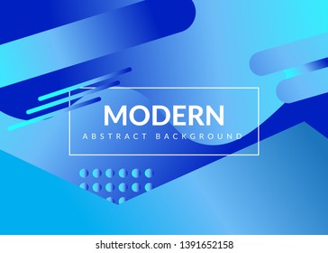 Vector illustration of bright color abstract pattern background