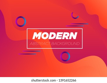 Vector illustration of bright color abstract pattern background