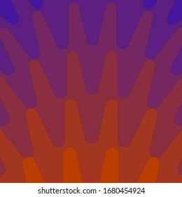 Vector illustration of bright color abstract pattern background with line gradient texture for minimal dynamic cover design.