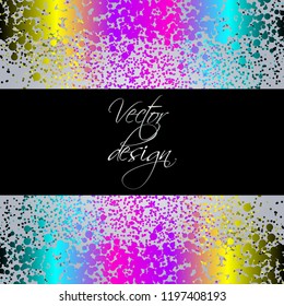 Vector illustration of Bright colored abstract background.

