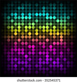 Vector illustration of Bright multicolored abstract background.