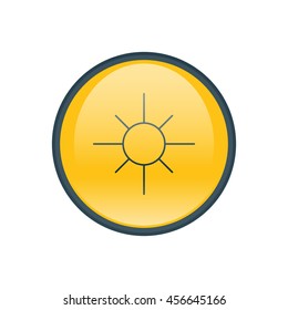Vector illustration of brightness icon