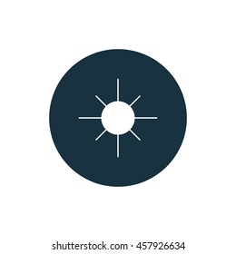 Vector illustration of brightness icon