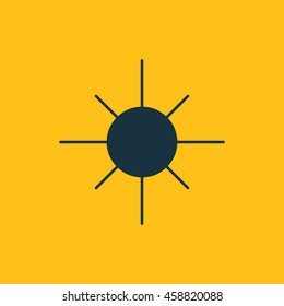 Vector illustration of brightness icon