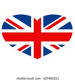 vector illustration of British flag