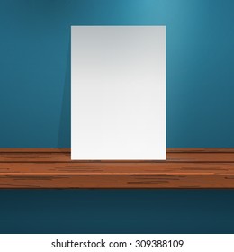 Vector Illustration of brochure for Design, Website, Background, Banner. Mock up Element Template
