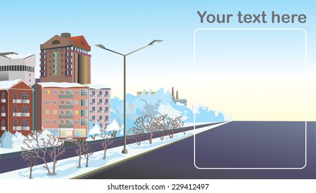 Vector illustration for brochure or template of calendar, poster, other promotional products