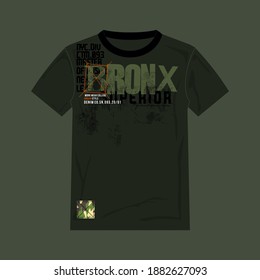 Vector illustration Bronx Typography t-shirt graphics poster banner flyer postcard
