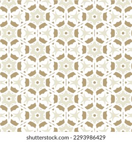 Ilustración vectorial del Resumen Marrón Mandala o Ikat Texture Patrón sin inconvenientes para fondo de papel tapiz.
