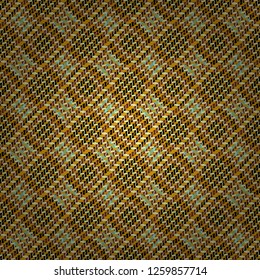 Vector illustration. Brown, black and yellow background texture. Endless abstract seamless pattern.