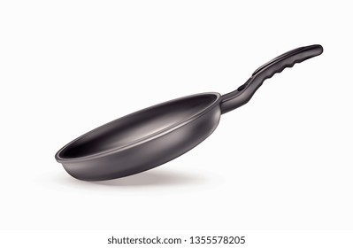 vector illustration brown pan