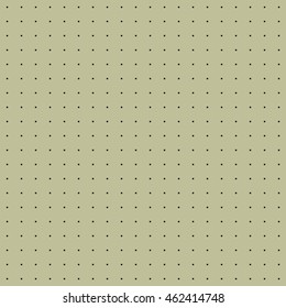 Vector illustration of a brown workshop peg board. Seamless pattern.