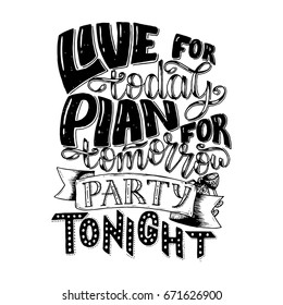 Vector illustration Brush lettering composition of Summer quotes on white background. Summer lettering for cards, posters, prints and more
