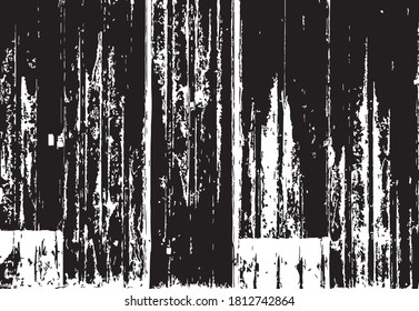 Vector illustration of brush srokes texture background. Distressed overlay texture. Grunge background. Abstract textured effect. 