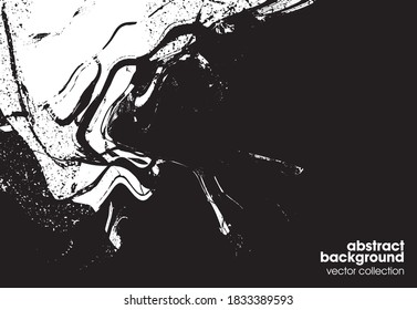 Vektorgrafik von Pinselstrichen, strukturierter Hintergrund. Verzerrte Overlay-Textur. brüchiger Hintergrund. Abstrakter strukturierter Effekt. 