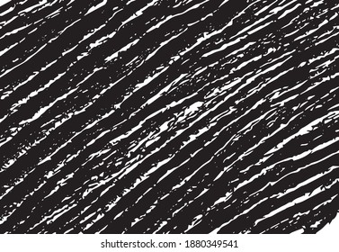 Vektorgrafik von Pinselstrichen, strukturierter Hintergrund. Verzerrte Overlay-Textur. brüchiger Hintergrund. Abstrakter strukturierter Effekt. 