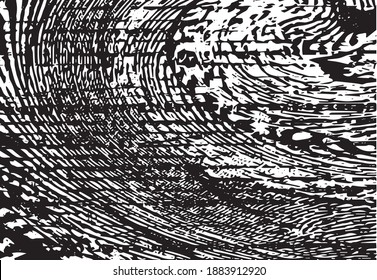 Vector illustration of brush srokes texture background. Distressed overlay texture. Grunge background. Abstract textured effect. 