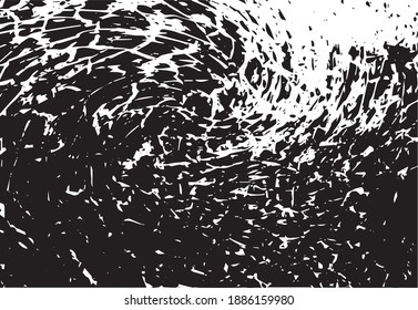 Vector illustration of brush srokes texture background. Distressed overlay texture. Grunge background. Abstract textured effect. 