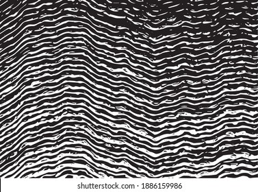 Ilustración vectorial del fondo de textura de brocas. Textura superpuesta angustiada. Borde de fondo. Efecto texturado abstracto. 