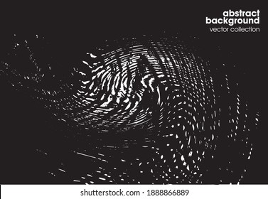 Vector illustration of brush srokes texture background. Distressed overlay texture. Grunge background. Abstract textured effect. 