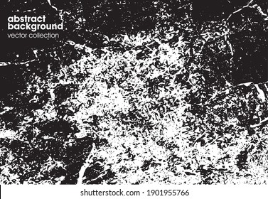 Ilustración vectorial del fondo de textura de brocas. Textura superpuesta angustiada. Borde de fondo. Efecto texturado abstracto. 
