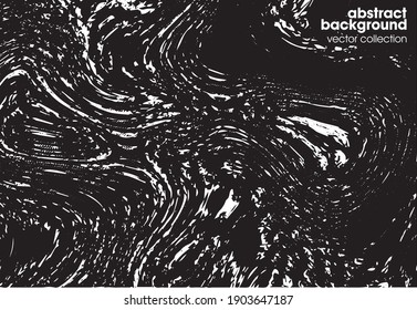 Vector illustration of brush srokes texture background. Distressed overlay texture. Grunge background. Abstract textured effect. 