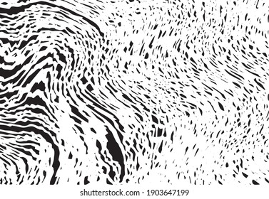 Ilustración vectorial del fondo de textura de brocas. Textura superpuesta angustiada. Borde de fondo. Efecto texturado abstracto. 
