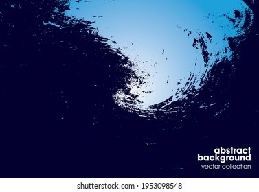 Vector illustration of brush srokes texture background. Distressed overlay texture. Grunge background. Abstract textured effect. 