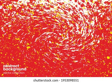 Vector illustration of brush srokes texture background. Distressed overlay texture. Grunge background. Abstract textured effect. 