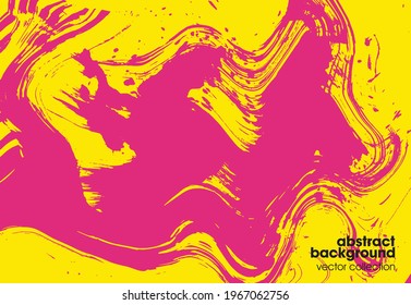Ilustración vectorial del fondo de textura de brocas. Textura superpuesta angustiada. Borde de fondo. Efecto texturado abstracto. 