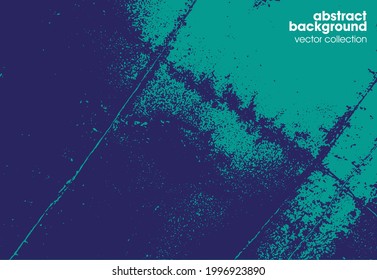 Ilustración vectorial del fondo de textura de brocas. Textura superpuesta angustiada. Borde de fondo. Efecto texturado abstracto. 