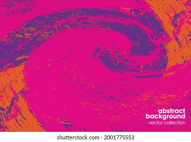 Vector illustration of brush srokes texture background. Distressed overlay texture. Grunge background. Abstract textured effect. 